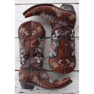 Old Gringo Bonnie floral Embroidered boots